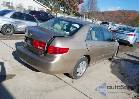 2005 Honda Accord 2.4 Lx from USA, damaged, VIN 1HGCM56465A187871